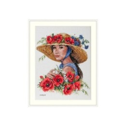 Merejka Stickset über die „Blumenhut“ 