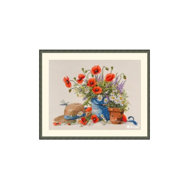 Merejka Embroidery kit Summer Still Life