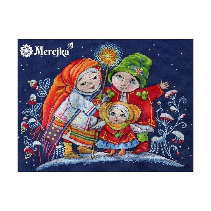 Merejka Embroidery kit Christmas Star