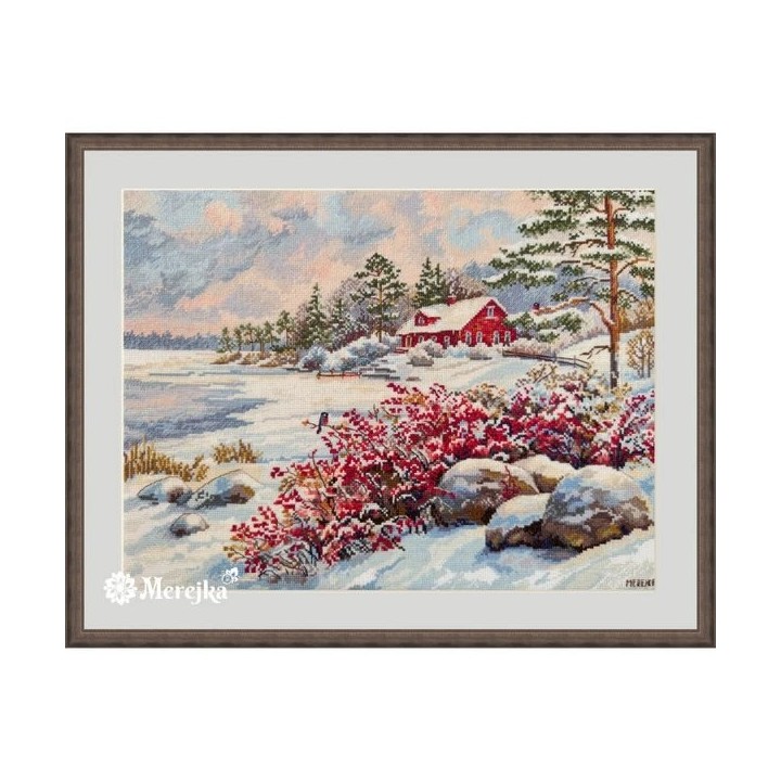 Merejka Embroidery kit "The Lake House"
