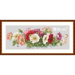 Merejka Embroidery kit Poppy