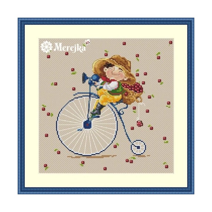 Merejka Embroidery kit Cherry