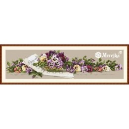 Merejka Kit de broderie Valse des pensées