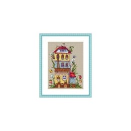 Merejka Kit de broderie Maison d'été
