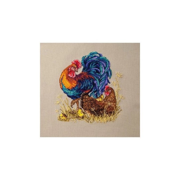 Merejka Borduurpakket Haan & hen 