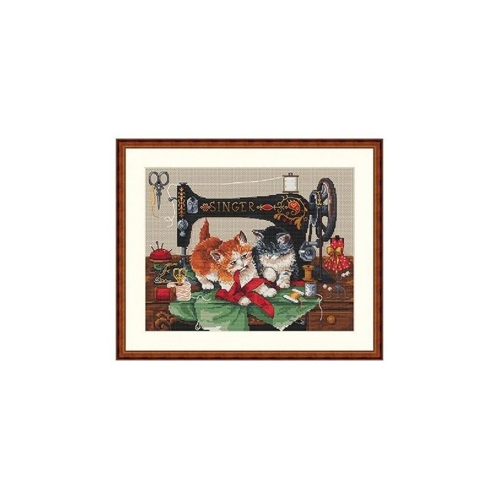 Merejka Embroidery kit Players & Singer