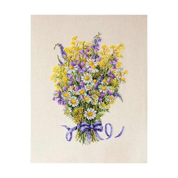 Merejka Borduurpakket Zomerbloemen 