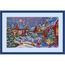 Merejka Kit de broderie Invité de Noël