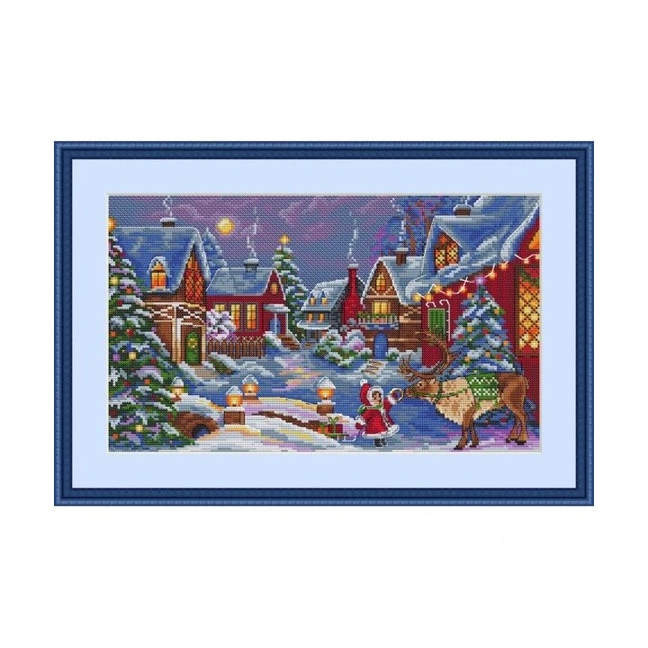 Merejka Kit de broderie Invité de Noël