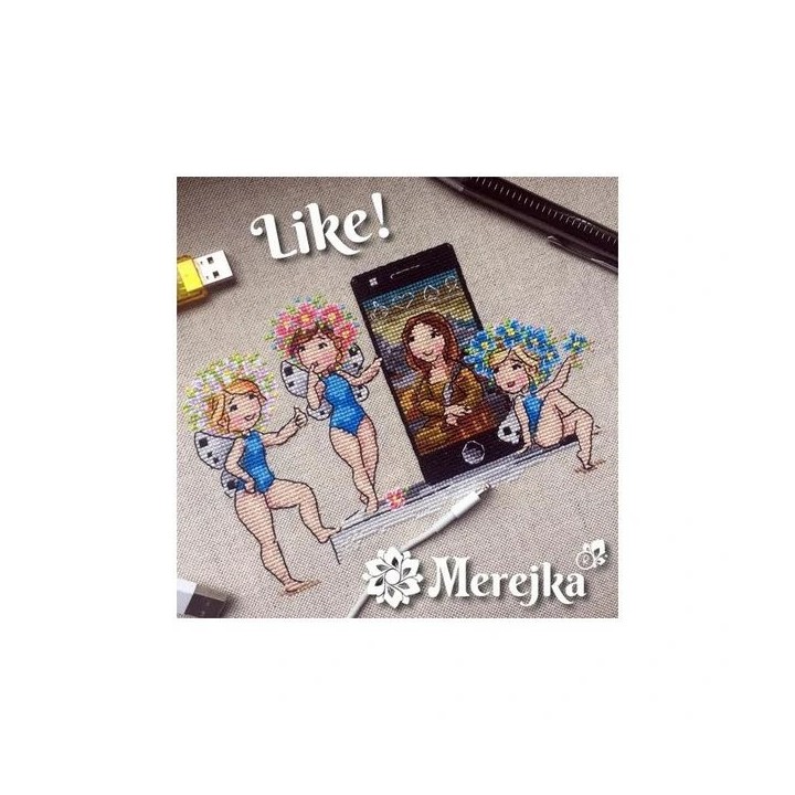 Merejka Embroidery kit Like