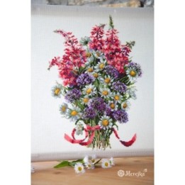 Merejka Kit de broderie Fleurs des champs