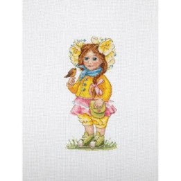 Merejka Kit de broderie Fille printanière