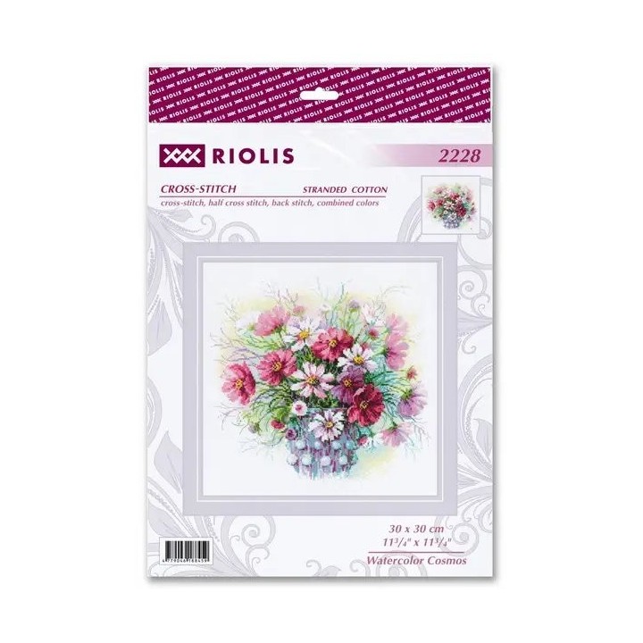 Riolis Stickset Aquarell Kosmos
