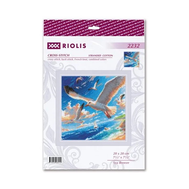 Riolis Borduurpakket Zeebries