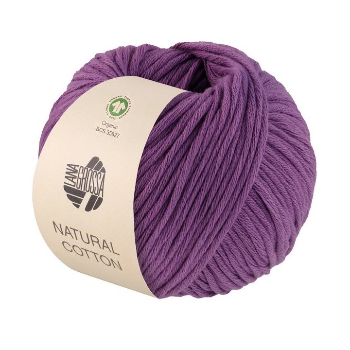Lana Grossa Natural Cotton Gots Violet 08