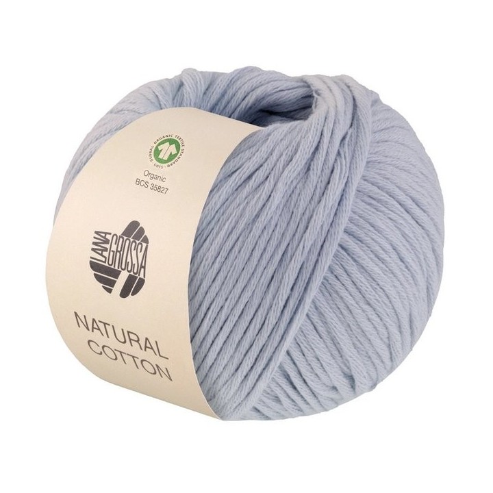 Lana Grossa Natural Cotton Gots Bleu clair 12