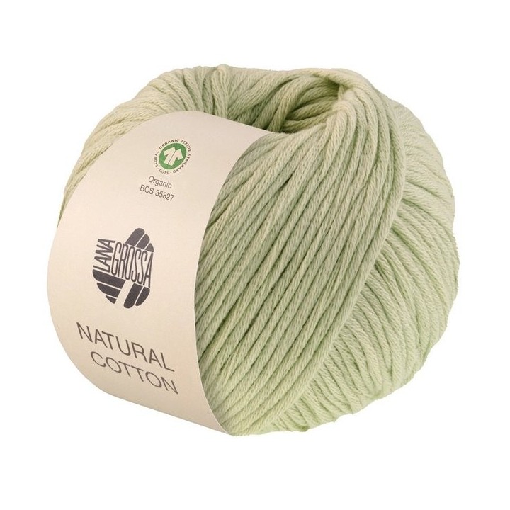 Lana Grossa Natural Cotton Gots Pale green 01