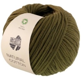 Lana Grossa Natural Cotton Gots Moosgrün 02
