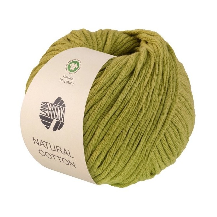 Lana Grossa Natural Cotton Gots Frühlingsgrün 04