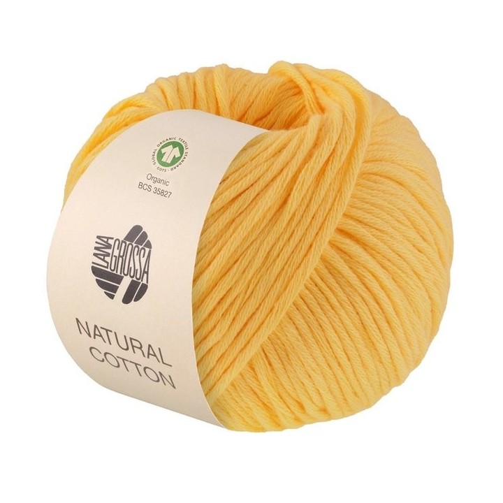 Lana Grossa Natural Cotton Gots Geel 05