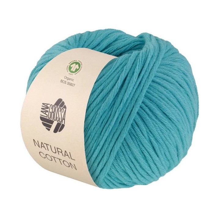 Lana Grossa Natural Cotton Gots Türkis 16