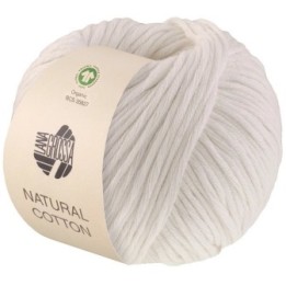 Lana Grossa Natural Cotton Gots Weiß 17