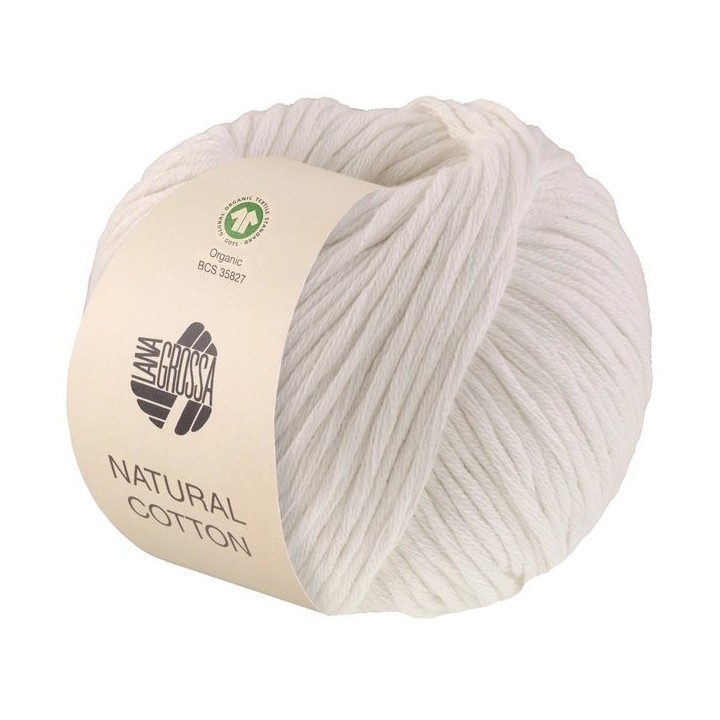 Lana Grossa Natural Cotton Gots Blanc 17