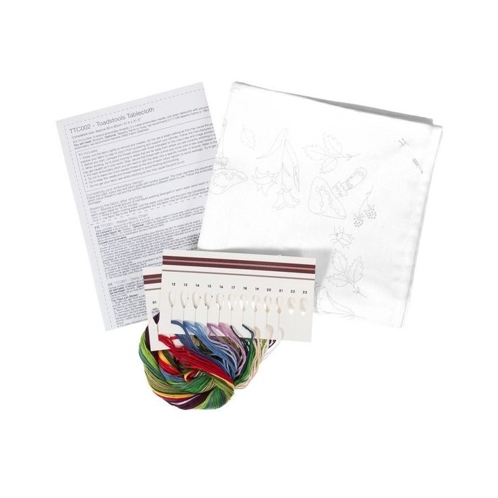 Tablecloth kit Toadstools