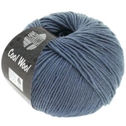 Lana Grossa Cool Wool Staalblauw 2037