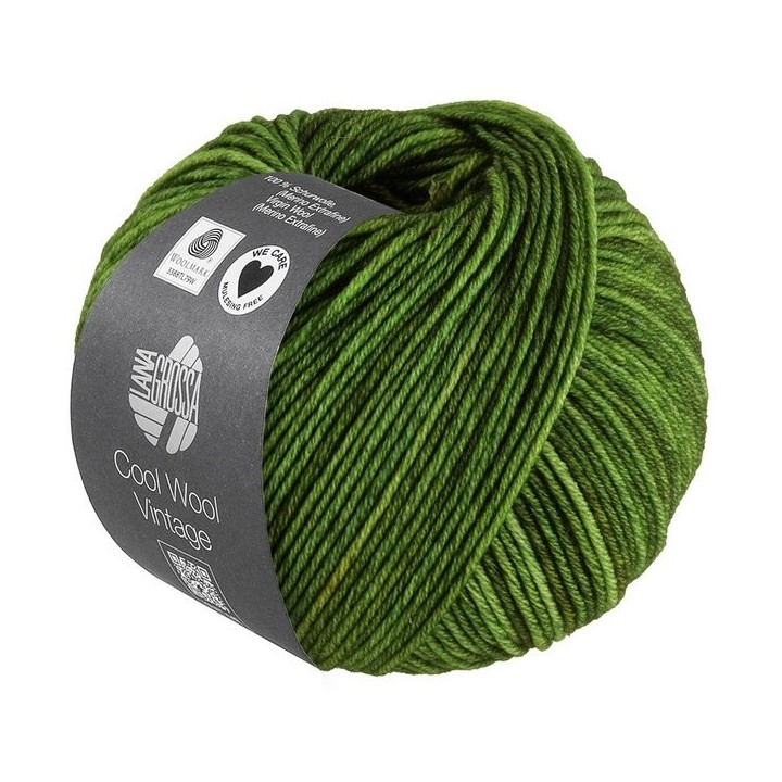 Lana Grossa Cool Wool Vintage Grasgrün 7392