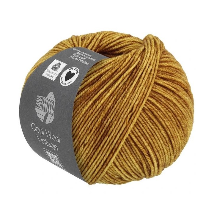 Lana Grossa Cool Wool Vintage Mosterd 7362