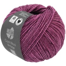Lana Grossa Cool Wool Vintage Pruim 7365
