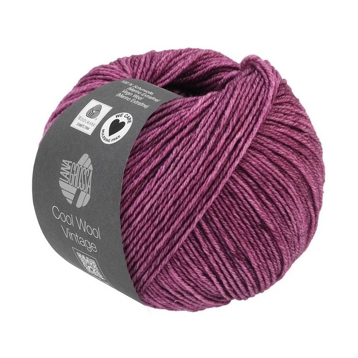 Lana Grossa Cool Wool Vintage Prune 7365