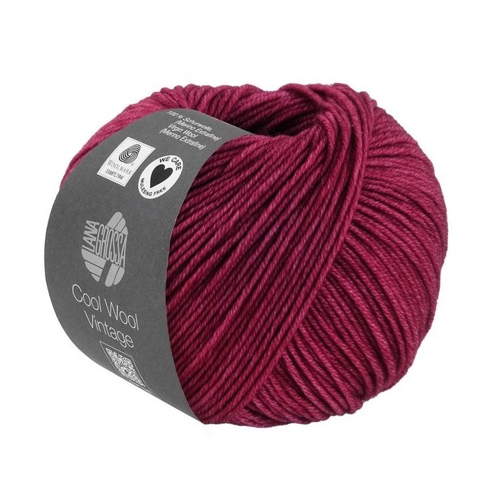 Lana Grossa Cool Wool Vintage Rouge 7377