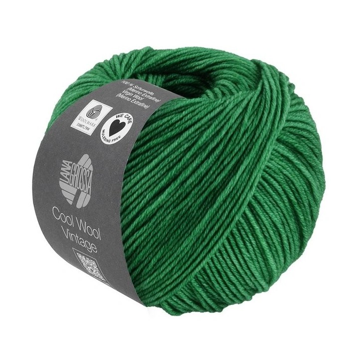 Lana Grossa Cool Wool Vintage Patine Verte 7380