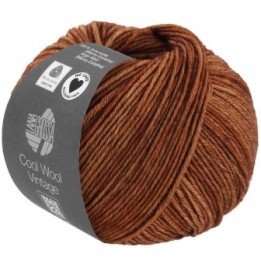 Lana Grossa Cool Wool Vintage Roodbruin 7383