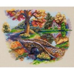 Borduurpakket Herfstlandschap