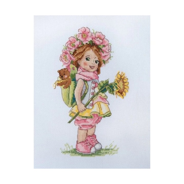 Stickset über die Sommermädchen