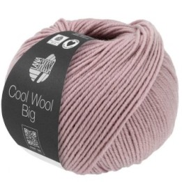 Lana Grossa Cool Wool Big gris rose 1033