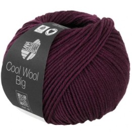 Lana Grossa Cool Wool Big dark burgundy 1035