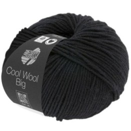 Lana Grossa Cool Wool Big zwart 0627