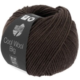 Lana Grossa Cool Wool Big Schwarzbraun 1020