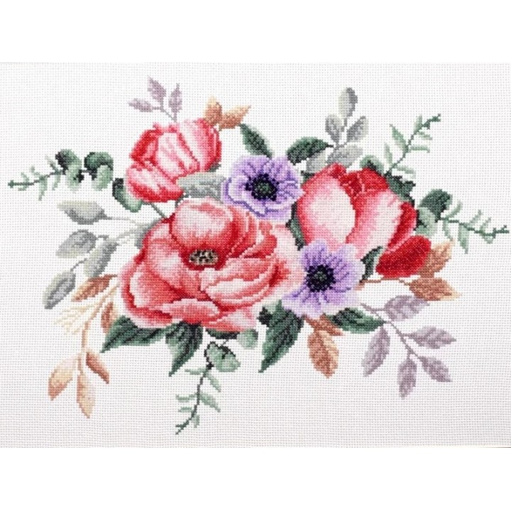 Kit de broderie Bouquet élégant