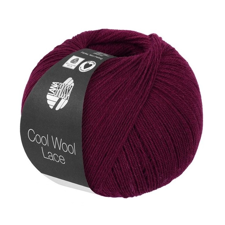 Lana Grossa Cool Wool Lace Bordeaux 60