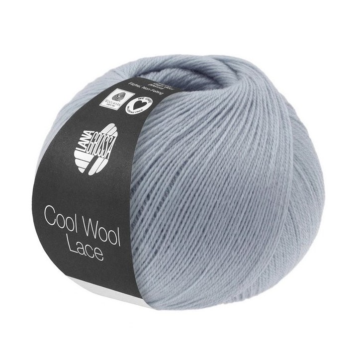 Lana Grossa Cool Wool Lace Pastellblau 62