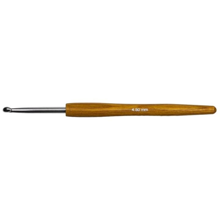 Lana Grossa Haaknaald Houtgrip 4,5 mm
