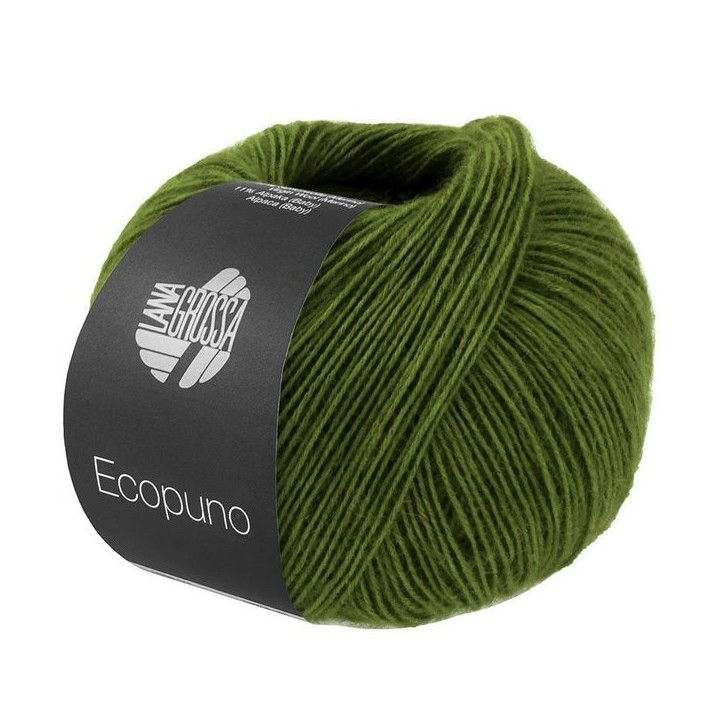 Lana Grossa Ecopuno 221 herbe verte