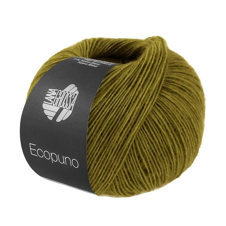 Lana Grossa Ecopuno 220 olijf