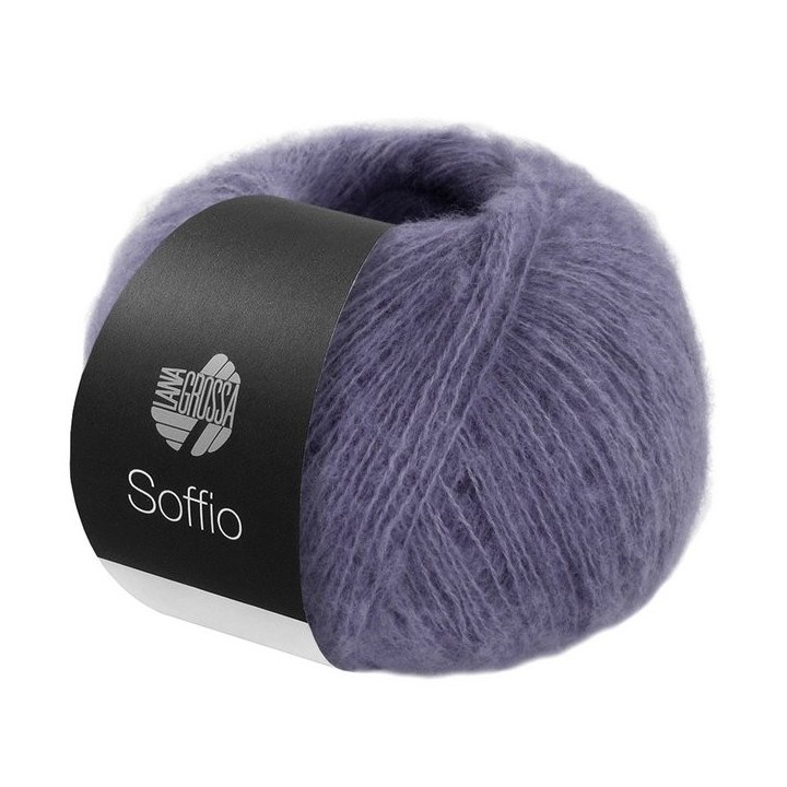 Lana Grossa Soffio 034 blauwviolet