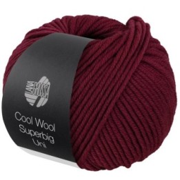 Lana Grossa Cool Wool Superbig Uni Wine red 06